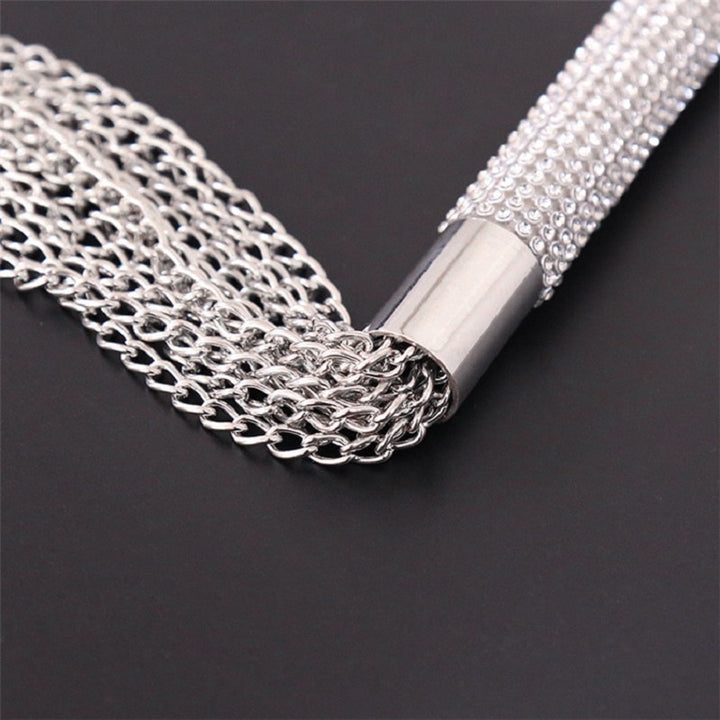 Diamond Handle Chain Whip Sex Toy GD Home Goods