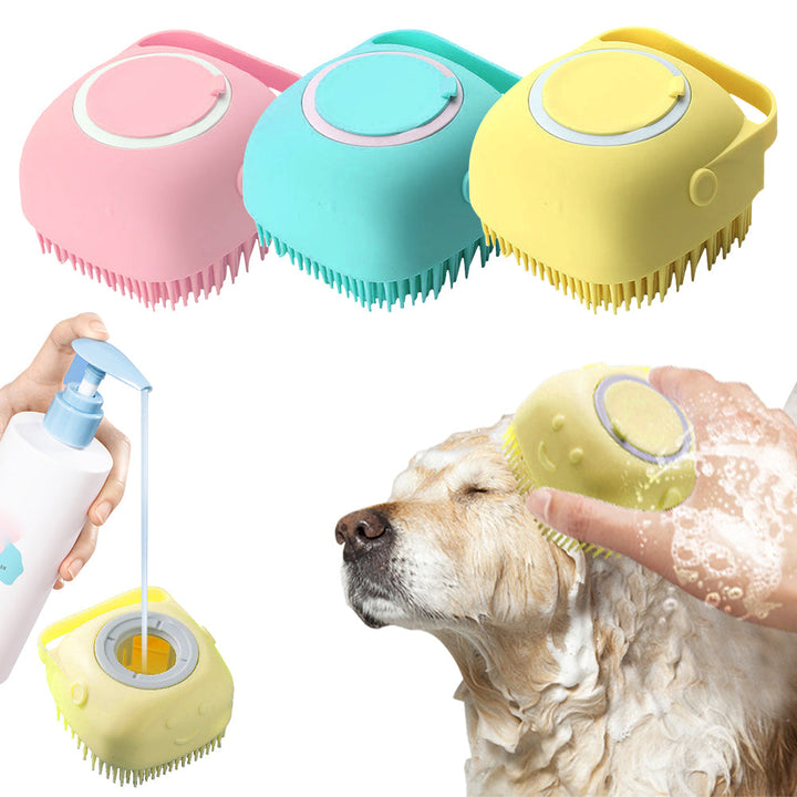 Doggy Massage Shampoo Brush GD Home Goods