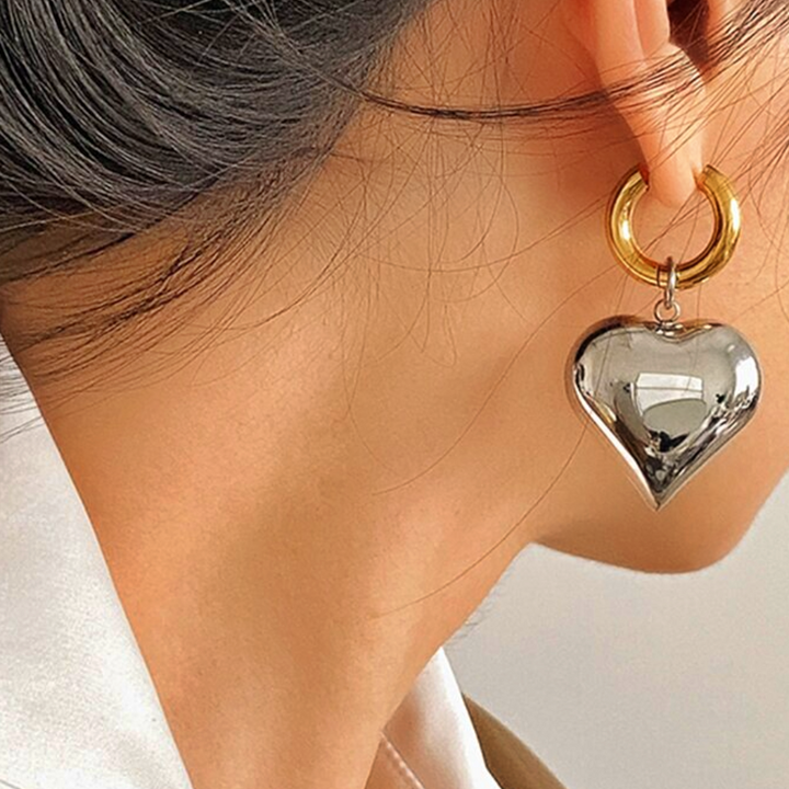 Chrome Heart Earrings GD Home Goods